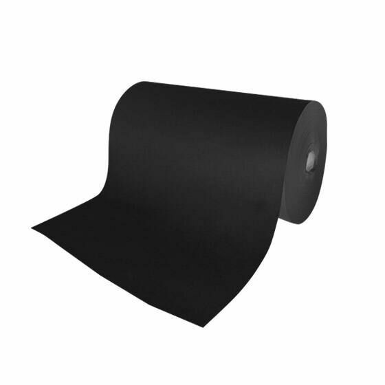 Papier thermoscellable noir 60 g/m² en bobine de 33 cm - par 10 kg