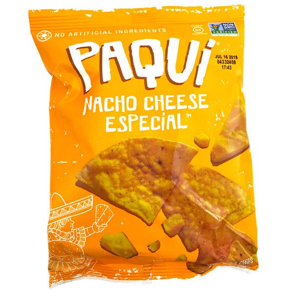 Paqui Tortilla Chips Nacho Cheese Especial