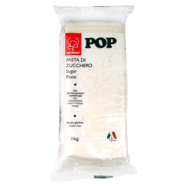 Pâte à sucre blanche