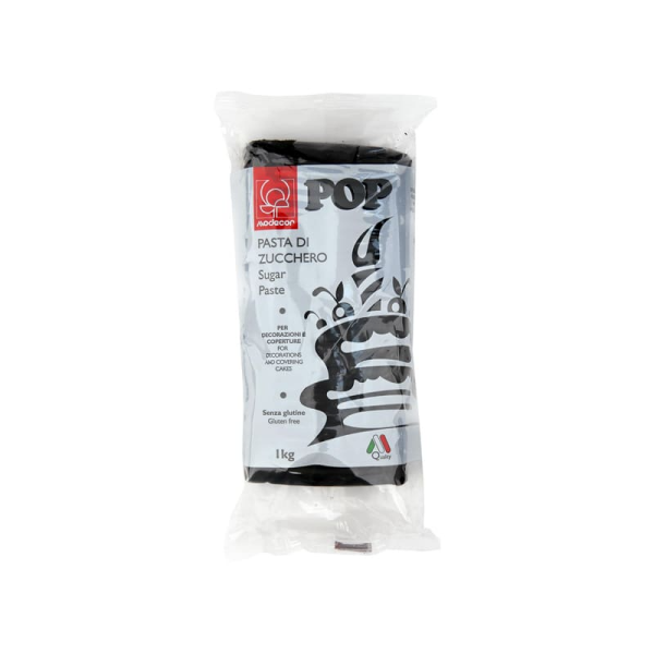 Pâte à sucre noire