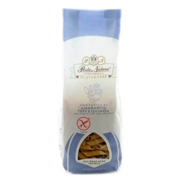 Penne Gluten Free Pasta with Amaranth, Teff and Quinoa flour 250 gr