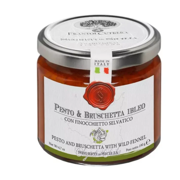 Pesto and Bruschetta Ibleo with Wild Fennel 190 gr