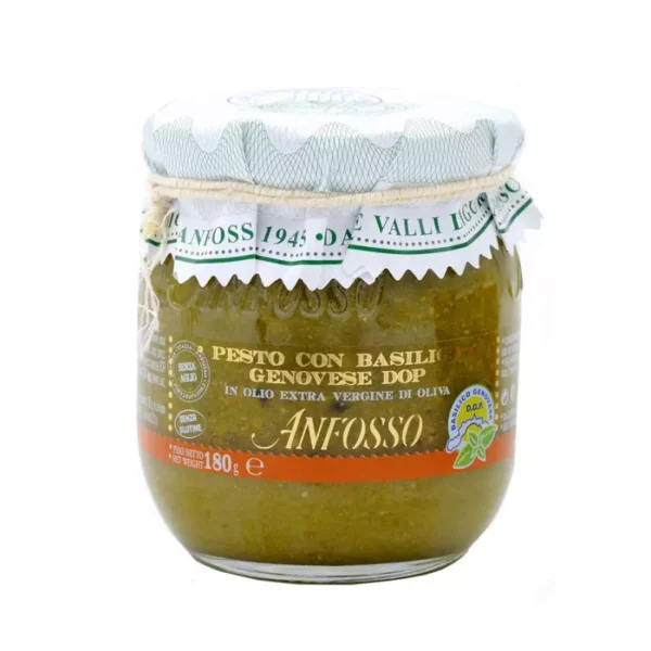 Pesto with Basil Genovese PDO without garlic 180 gr