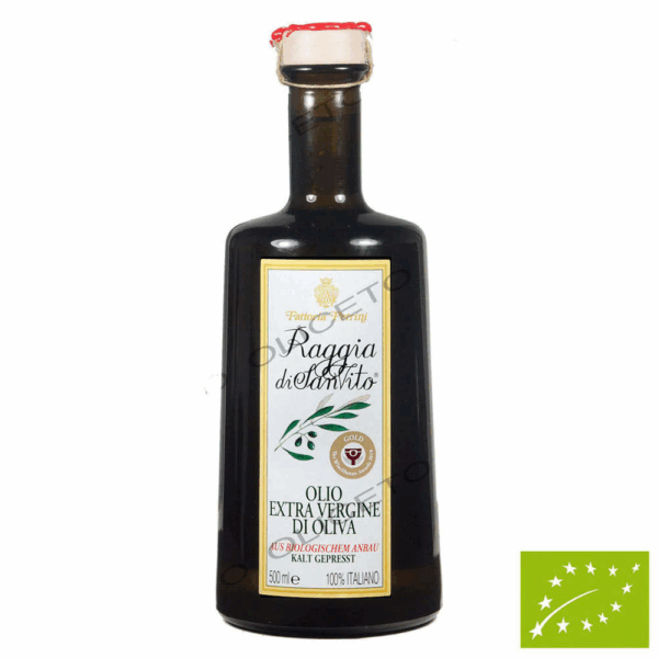 Raggia di San Vito Huile d'Olive Extra Vierge Bio 500 ml - Petrini