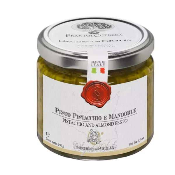 Pistachio and Almond Pesto 190 gr
