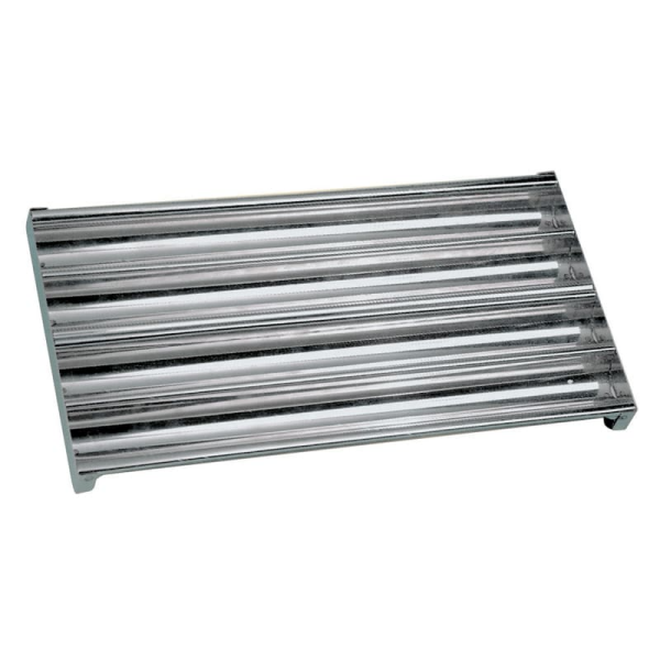 Plaque 4 bûchettes inox