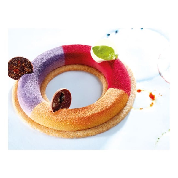 Plaque silicone 8 empreintes rond volume