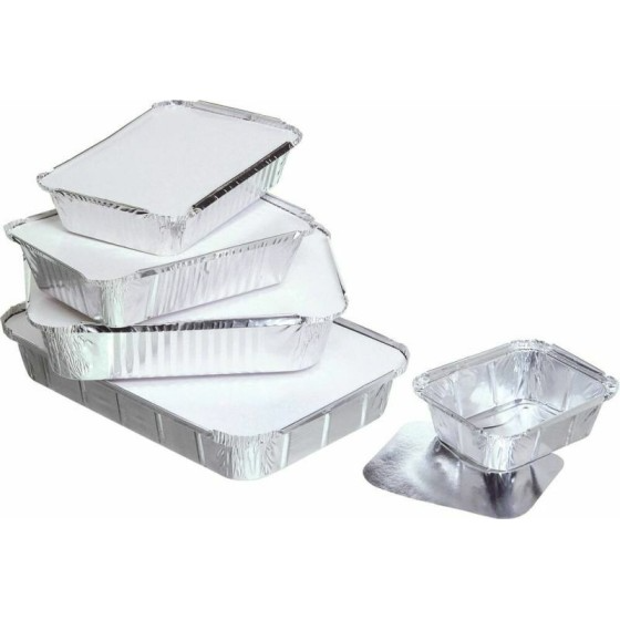 Plat aluminium refermable 890 ml - par 100