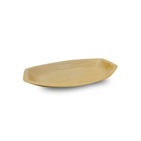 Plat ovale palmier 41,5 x 27,5 x 2, 5 cm - par 25