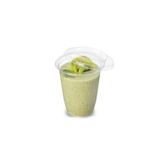 Pot à dessert plastique transparent Servipack 400 ml - par 800