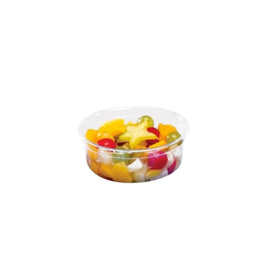 Pot plastique transparent Tusipack 250 ml - par 50