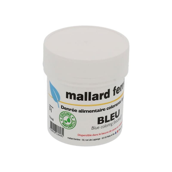 Poudre naturelle alimentaire colorante 20 g
