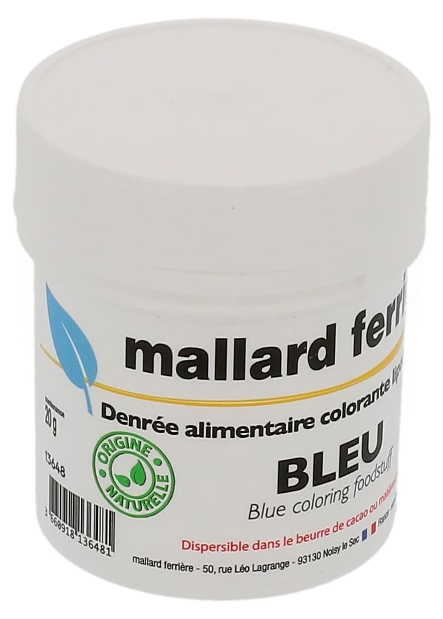 Poudre naturelle alimentaire colorante 20 g