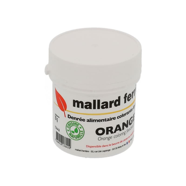 Poudre naturelle alimentaire colorante 20 g