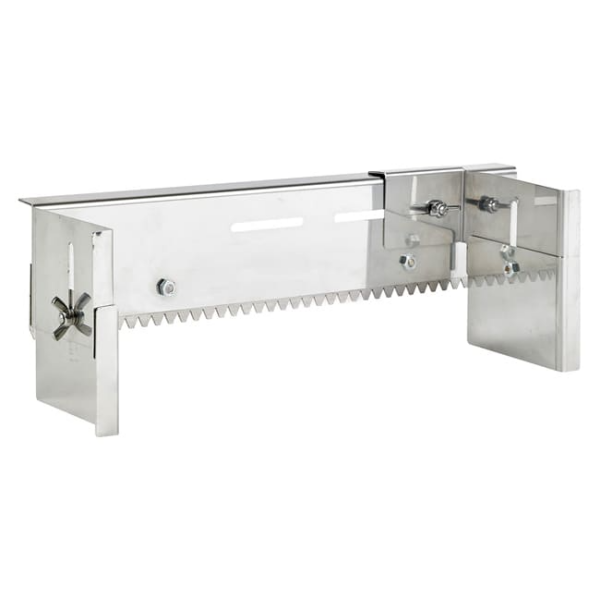 Raclette inox ajustable pour étaler le chocolat
