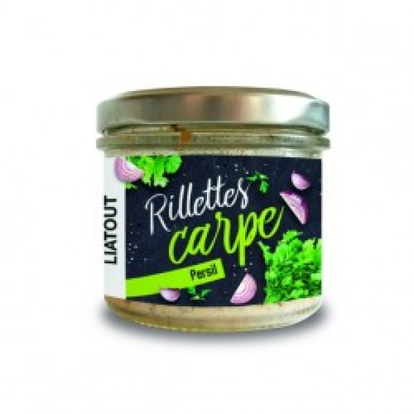 RILLETTE DE CARPE ET PERSIL MAISON LIATOUT 90GR