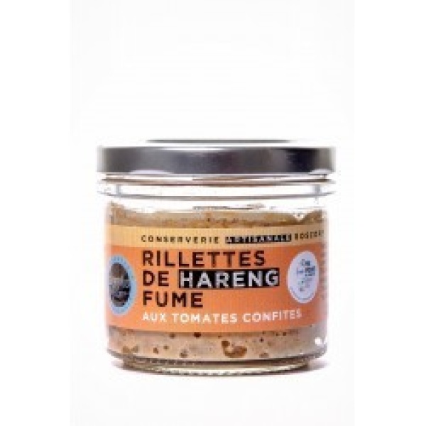 RILLETTES DE HARENGS FUMÉS AUX TOMATES CONFITES 90GR