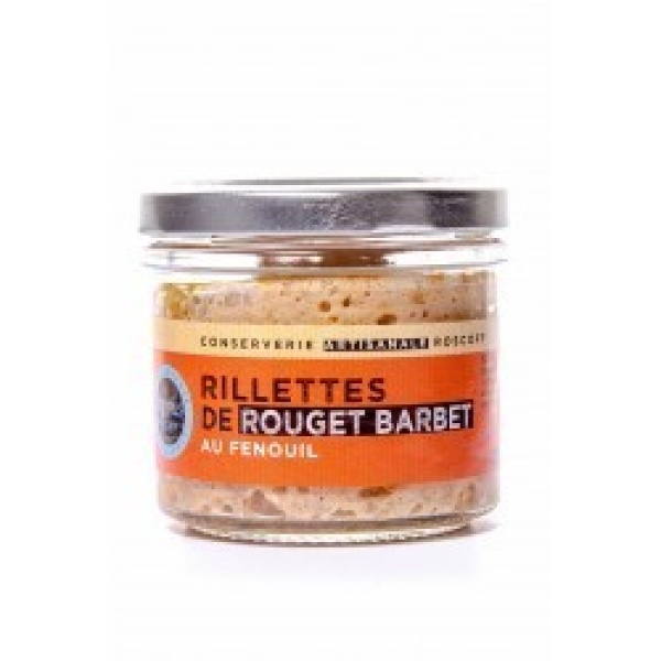 RILLETTES DE ROUGET BARBET AU FENOUIL VERRINE 90GR
