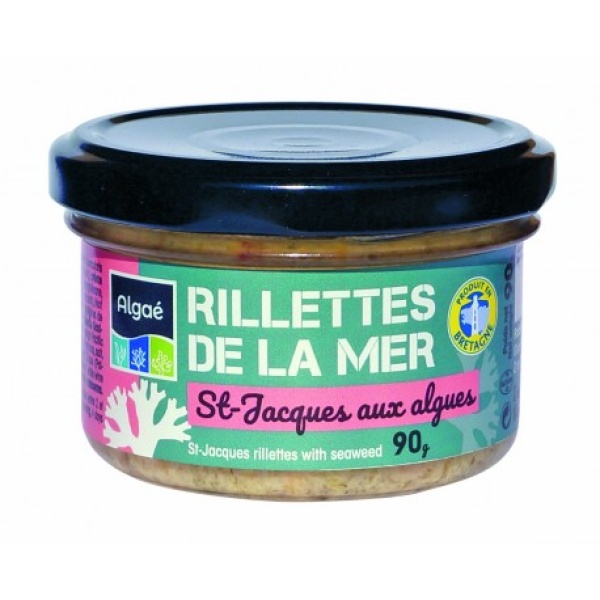 RILLETTES DE ST JACQUES AUX ALGUES MARINES