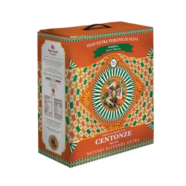 Riserva Extra Virgin Olive Oil in Iconic Bag in Box 5 lt