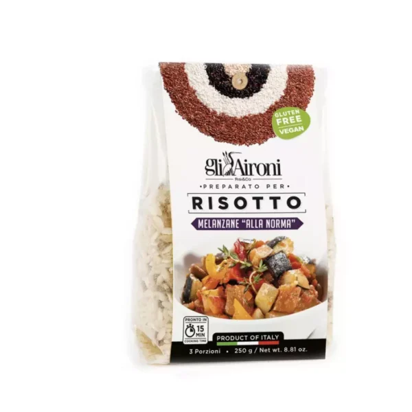 Risotto with Aubergines alla Norma 250 gr