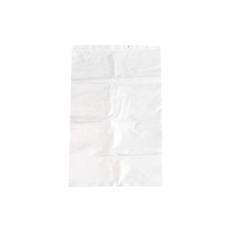 Sac abattoir liassé plastique transparent 50 microns 60 x 100 cm - par 100Sac abattoir à haute résistance   Ces sacs abattoirs en PEMD transparents de 50 microns sont parfaits pour conditionner vos marchandises. Son format de 60 x 100 cm est parfait pour transporter des pièces de viande.  Très appréciés des bouchers et des charcutiers, ils sont très résistants et les risques de déchirures sont très faibles. Ces sacs disposent d'une soudure de fond qui leur permettent d'avoir une haute résistance.  Les sacs abattoirs permettent également de faciliter le transport vos déchets.    Résistant : grâce à une épaisseur de 50 microns Polyvalent: Optimale pour transporter vos pièces ces sacs peuvent tout aussi bien transporter des déchets lourds. Agréé: contact alimentaire direct   Caractéristiques    Largeur : 60 cm Hauteur : 100 cm Epaisseur : 50 microns Conditionnement : paquet de 100 sacs abattoir Couleur: transparent   Questions fréquentes    Ces sacs abattoirs peuvent-ils être entreposés en chambre froide ?  Oui. Ces sacs sont conçus pour résister aux températures inférieures d'un congélateur    Ces sacs pour transport sont-ils personnalisables ?  Non. Ces produits ne sont pas personnalisables.Sac abattoir à haute résistance   Ces sacs abattoirs en PEMD transparents de 50 microns sont parfaits pour conditionner vos marchandises. Son format de 60 x 100 cm est parfait pour transporter des pièces de viande.  Très appréciés des bouchers et des charcutiers, ils sont très résistants et les risques de déchirures sont très faibles. Ces sacs disposent d'une soudure de fond qui leur permettent d'avoir une haute résistance.  Les sacs abattoirs permettent également de faciliter le transport vos déchets.    Résistant : grâce à une épaisseur de 50 microns Polyvalent: Optimale pour transporter vos pièces ces sacs peuvent tout aussi bien transporter des déchets lourds. Agréé: contact alimentaire direct   Caractéristiques    Largeur : 60 cm Hauteur : 100 cm Epaisseur : 50 microns Conditionnement : paquet de 100 sacs abattoir Couleur: transparent   Questions fréquentes    Ces sacs abattoirs peuvent-ils être entreposés en chambre froide ?  Oui. Ces sacs sont conçus pour résister aux températures inférieures d'un congélateur    Ces sacs pour transport sont-ils personnalisables ?  Non. Ces produits ne sont pas personnalisables.