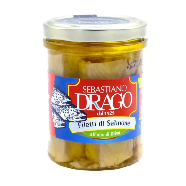 Salmon Fillets in Olive Oil 200 gr