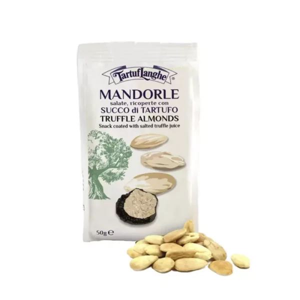 Salted almonds covered with truffle juice 50 gr