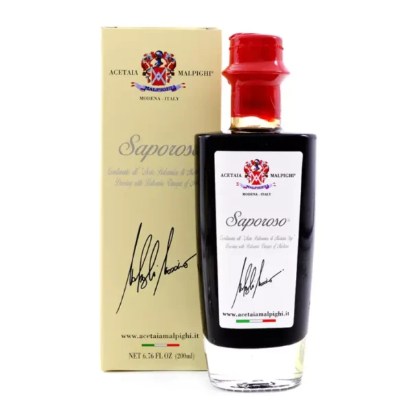 Saporoso Condiment with Balsamic Vinegar of Modena IGP 200 ml