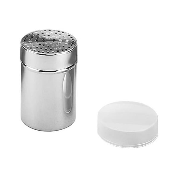 Saupoudreuse à couvercle perforé
