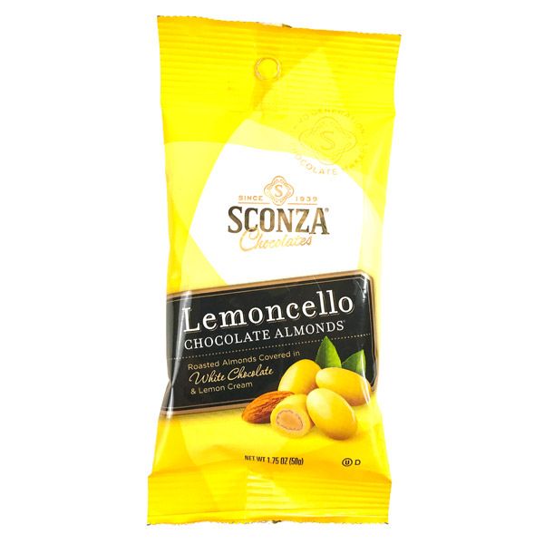 Sconza Chocolates Lemoncello Chocolate Almonds