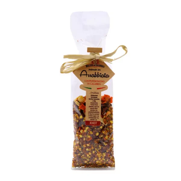 Seasoning for Arrabbiata with Peperoncino di Calabria 30 gr