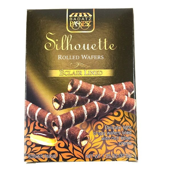 Paskesz Silhouette Rolled Wafers Eclair Lined