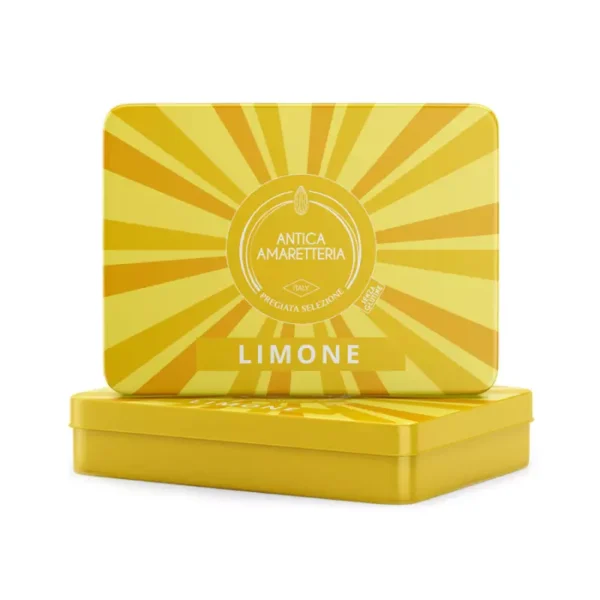 Soft Lemon Amaretti in Tin 150 g