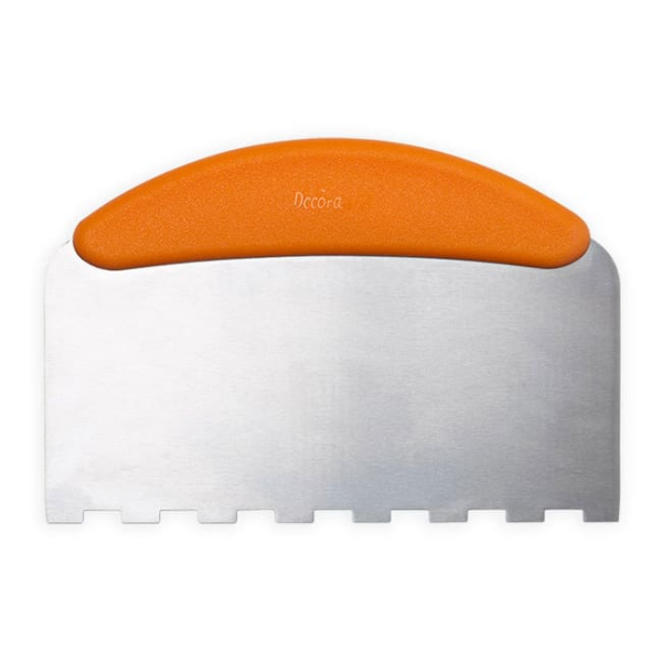 Spatule décorative crantée