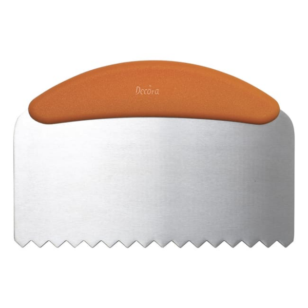 Spatule décorative ondulée