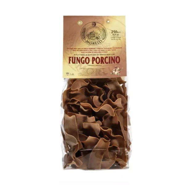 Straccetti Pasta with Porcini Mushrooms and Wheat Germ 250 gr