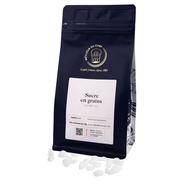 Sucre perlé grain calibre 40