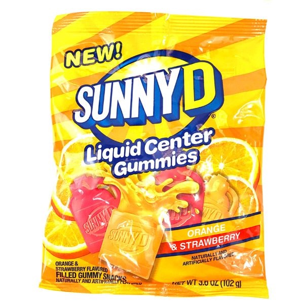 Sunny D Liquid Center Gummies