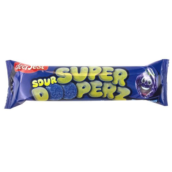 DeeBest Sour Super Dooperz Blue Raspberry Flavor