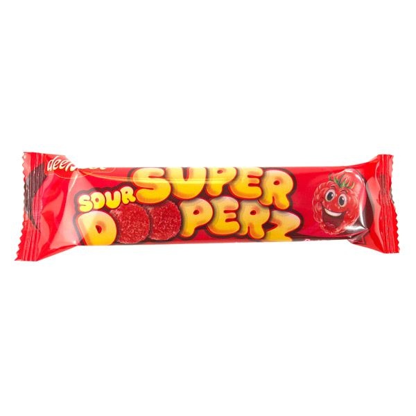 DeeBest Sour Super Dooperz Red Raspberry Flavor