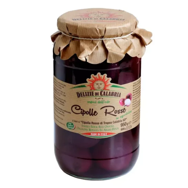 Sweet and sour Red Onions of Tropea IGP 950 gr