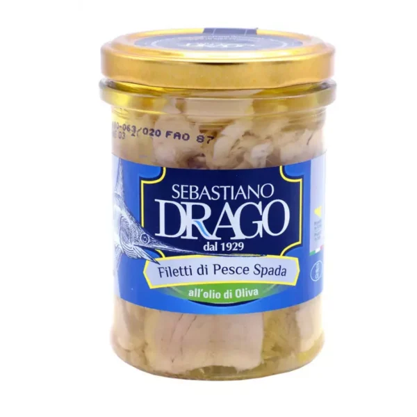 Swordfish Fillets in Olive Oil 200 gr