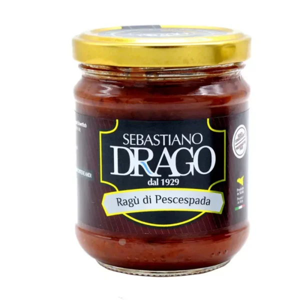 Swordfish Ragù sauce 190 gr