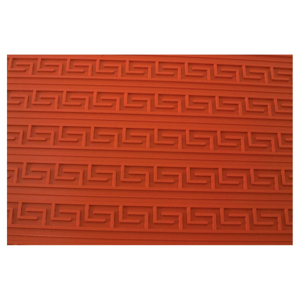 Tapis de décoration en silicone Frise grecque