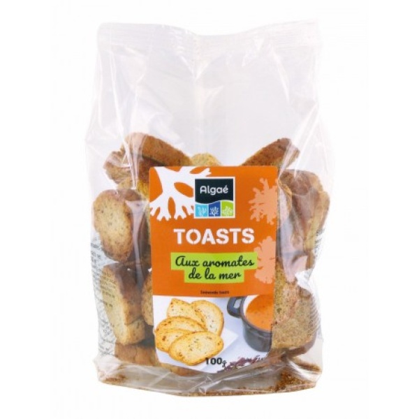 TOASTS AUX AROMATES DE LA MER