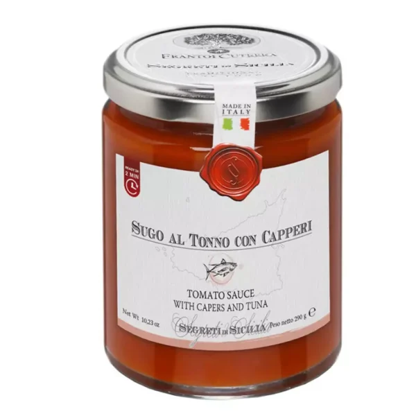 Tomato Sauce with Capers and Tuna 290 gr