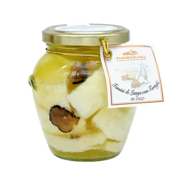 Tomini di Langa with Truffle in Oil 280 gr