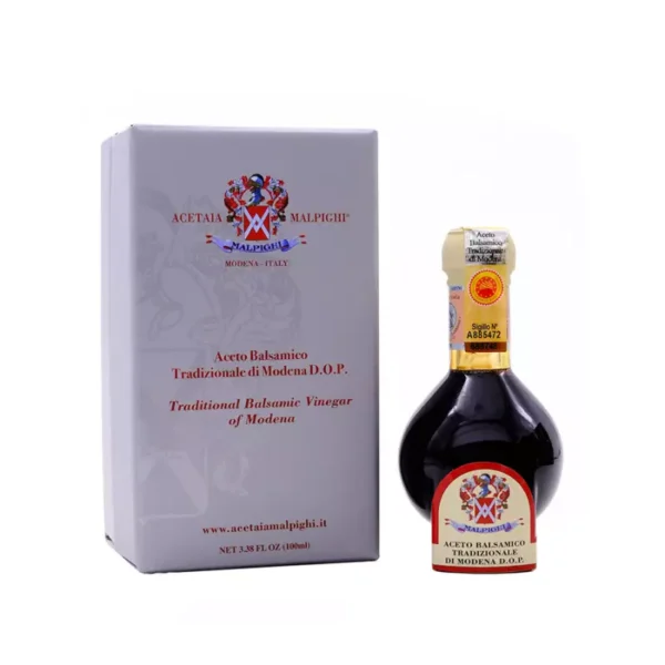 Traditional Balsamic Vinegar of Modena DOP Aged 12 years Malpighi 100 ml