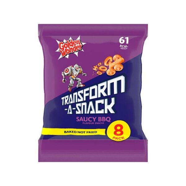 Transform-A-Snack Saucy BBQ 8 Pack 12 x 8 Pack 96 Packs